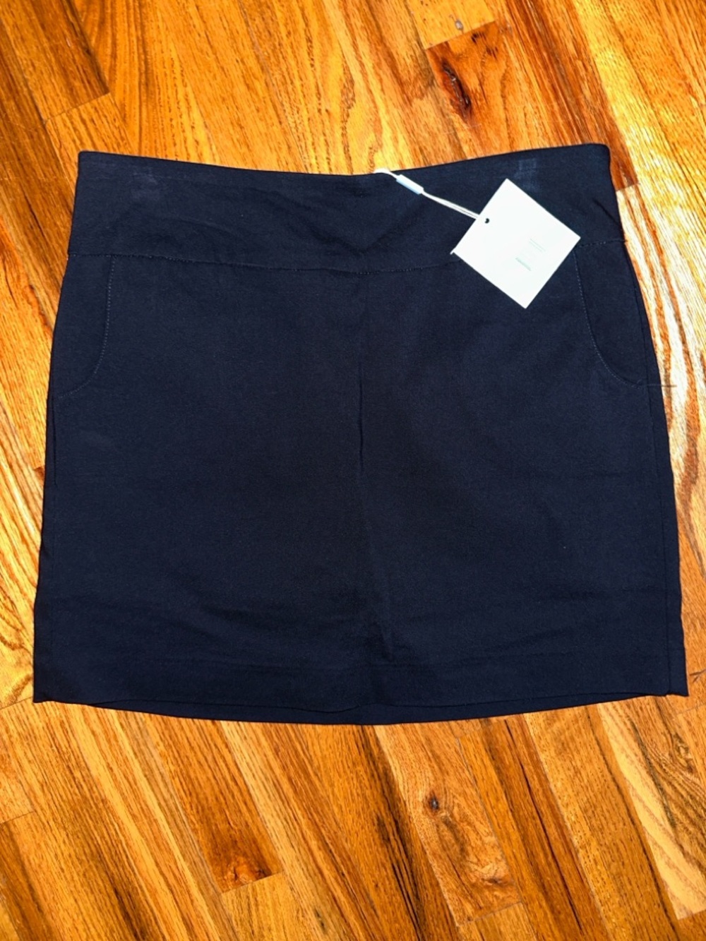 Zac & Rachel Dark Navy A-Line Skort  size 6 NWT